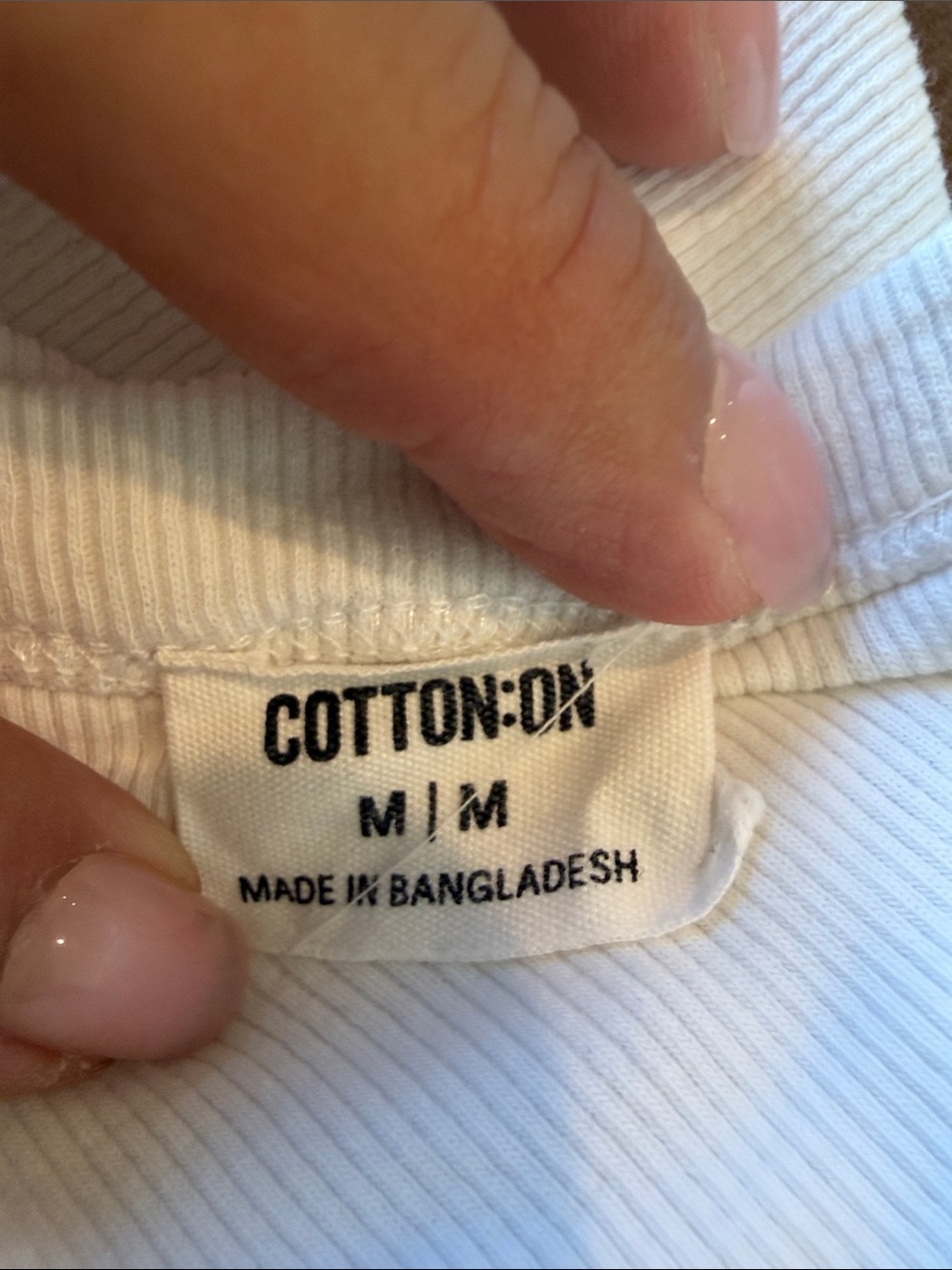 Hollister White Ribbed Polo Crop + 3 White Layering Tops - Picture 10 of 12